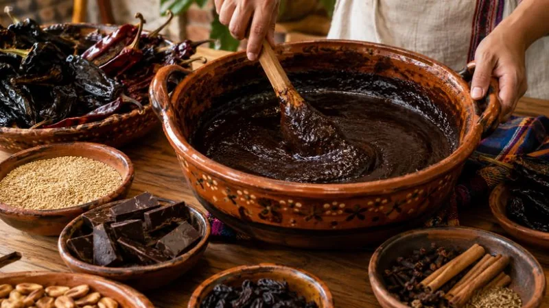 Oaxacan Mole Workshop mit einer traditionellen Köchin
