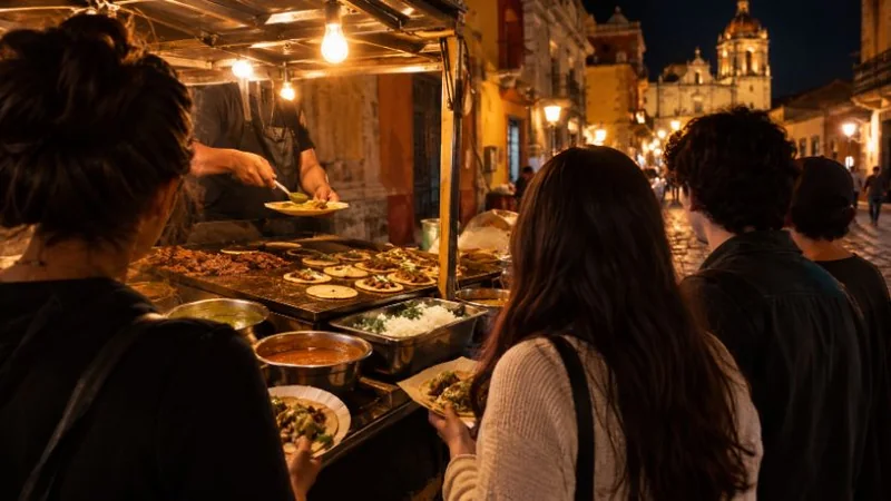 Oaxaca Abend-Street-Food-Tour, 14+ Verkostungen